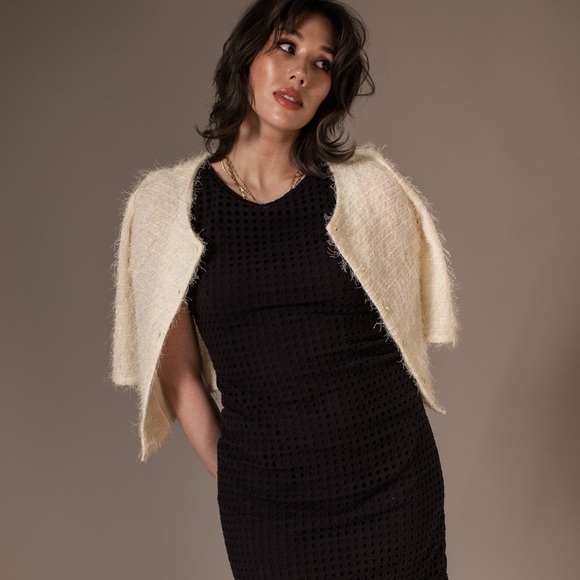 Acrylic lurex cardigan - Picture 2 of 5